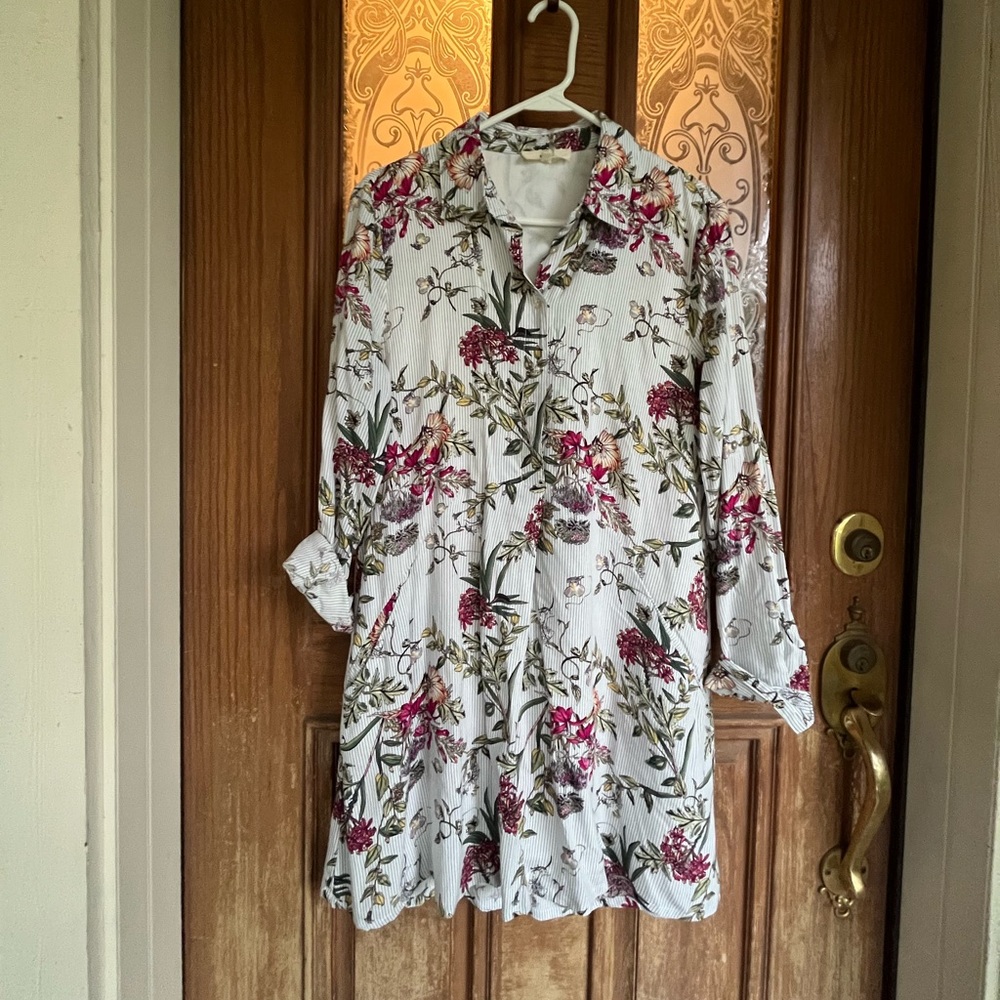 Entro ladies medium lined long shirt